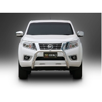 ECB Textura Black Nudge Bar to suit Nissan Navara NP300 04/15 - 11/20