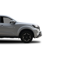 ECB Black Ripple Nudge Bar to suit Nissan Navara 12/20 - Onwards