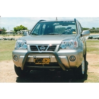 ECB Black Ripple Nudge Bar to suit Nissan X-Trail T30 10/01 - 09/07