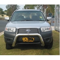 ECB Black Ripple Nudge Bar to suit Subaru Forester 07/05 - 02/08