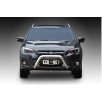 ECB Polished Nudge Bar to suit Subaru XV Inc Hybrid 05/17 - 09/20