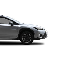 ECB Silver Hammertone Nudge Bar to suit Subaru XV 10/20 - 12/22