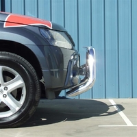 ECB Black Ripple Nudge Bar to suit Suzuki Grand Vitara Drum Rear BR 08/05 - 07/08