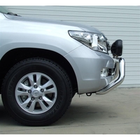 ECB Textura Black Nudge Bar to suit Toyota LandCruiser 200 Series GX 03/12 - 10/15