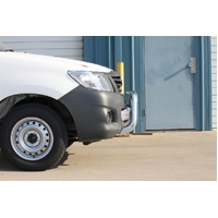 ECB Black Ripple Nudge Bar to suit Toyota HiLux 2WD 09/11 - 06/15