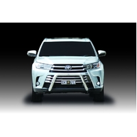ECB Black Ripple Nudge Bar to suit Toyota Kluger 11/16 - 02/21