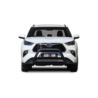 ECB Silver Hammertone Nudge Bar to suit Toyota Kluger 03/21 - Onwards