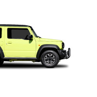 ECB Silver Hammertone Winch Mount Nudge Bar to suit Suzuki Jimny 11/18 - Onwards