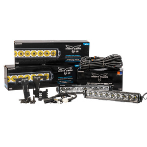 Bushranger Night Hawk Behind Grille 13" Light Bar Kit for Ford Ranger &amp; Everest 2022 - Onwards