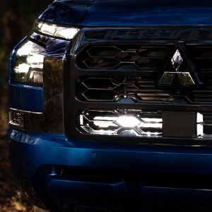 Bushranger Night Hawk Behind Grille Twin 13" Light Bar Kit for Mitsubishi Triton MV 2024 - Onwards