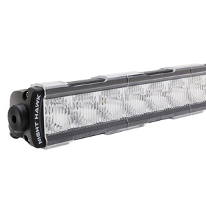 Bushranger Night Hawk Light Bar Flood Cover - Clear (Pair)