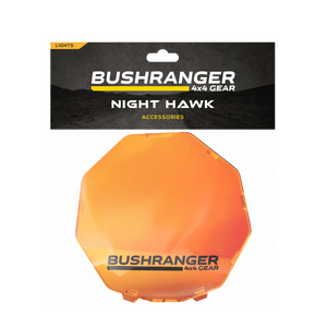 Bushranger Night Hawk 9" Amber Protective Cover - Spot Beam