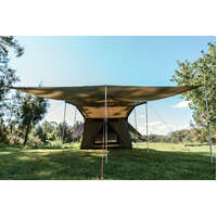 Oztent SV-5 Max 30 Second Tent (Includes Zip-In Tarp Awning Extension)