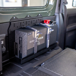 Pirate Camp Co. Cargo Bay Lithium Battery Mount to suit Suzuki Jimny JB74