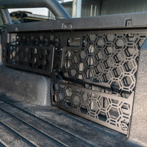 Pirate Camp Co. Molle Panel + Storage Pockets for Spray In Tub Liner to suit Ford Ranger &amp; Volkswagen Amarok 2020 - Onwards (Driver Side)