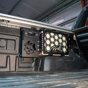 Pirate Camp Co. 150Ah In Tub Wheel Arch Lithium Mount to suit Ford Ranger &amp; Volkswagen Amarok 2022 - Onwards