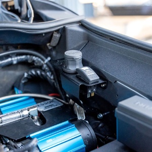 Pirate Camp Co. Universal Under Bonnet Onboard Air Compressor Mount for Toyota Hilux N80 2015 - Onwards