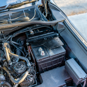 Pirate Camp Co. Under Bonnet Auxiliary Battery Mount to suit Toyota Hilux &amp; Fortuner 2015 - Onwards