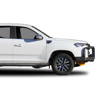 ECB Silver Hammertone Powdercoat Two Post Winch Bar to suit LDV T60 MAX 09/21 - Onwards