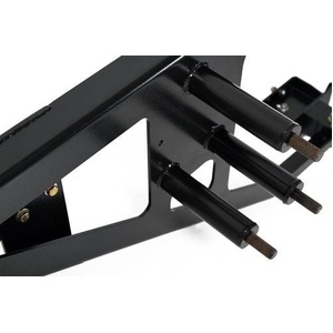 Land Rover Defender Ute/DC Spare Wheel Carrier / With Plate by Front Runner - RBLD004