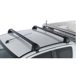 Rhino-Rack RV0356B Vortex ROC25 Flush Black 2 Bar Roof Rack for FORD Ranger PX/PX2/PX3 Super Cab 4DR Ute (01/2011-12/2022)