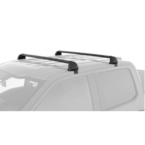 Rhino-Rack RV0648B Vortex ROC25 Flush Black 2 Bar Roof Rack for FORD F150 13th Gen Super Crew 4DR Ute (01/2015-12/2020)