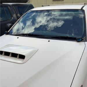 Scrub King Bonnet Hinge Ditch Light Bracket to suit Toyota Hilux 2005 - 2014 (Stainless Steel)