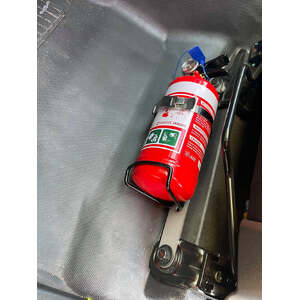 Scrub King Fire Extinguisher Bracket to suit Isuzu D-Max 2012 - 2020 (Stainless Steel)