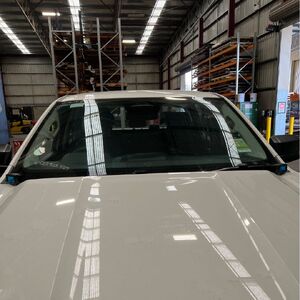 Scrub King Bonnet Hinge Ditch Light Bracket to suit Ford Ranger / Everest 2022 - 2025 (Stainless Steel)