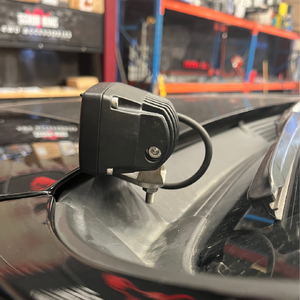 Scrub King Bonnet Hinge Ditch Light Bracket to suit Mitsubishi Pajero Sport 2022 - 2024 (Stainless Steel)