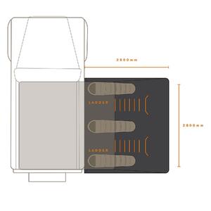Darche Hi View 2200 Annex 1.8M Drop