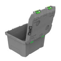 Rhino-Rack T54SBMG - TRED Storage Box 65L- Grey With Green