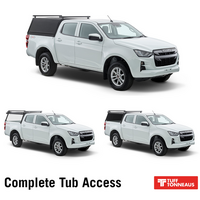 Tuff Tonneaus Tuff Canopy for Isuzu D-Max Dual Cab 2012 - 2020