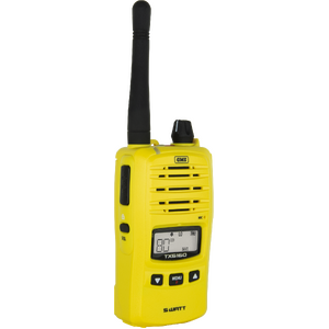 GME 5/1 Watt UHF CB Handheld Radio including Accessories - Twin Pack - Yellow