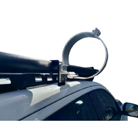 Wedgetail 150mm conduit carrier caps and 3 brackets, NO PIPE - WTA-AC150NP