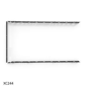 X-Country Razor Roof Rack Mount to suit Isuzu MU-X Gen 1, LS-M, LS-T, LS-U 5dr SUV with Bare/Flush rails 2013 - 2021 - XC244