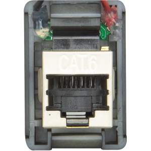 GME RJ45 Pass-Through Adaptor - Type 1 (White)