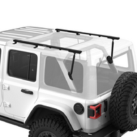 Yakima LockNLoad Platform (1485 x 1530mm) &amp; RuggedLine Flat with RibCage for Jeep Wrangler Unlimited JK 5 Door SUV 2007 - 04/19