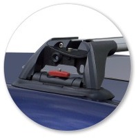 Prorack Silver 2 Bar Aero Flush Bar kit to suit Mazda CX-9 5dr SUV (2007 - 6/2016)