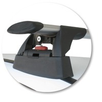 Prorack Black 2 Bar Aero Through Bar kit to suit Mercedes-Benz A-Class C169 3dr Hatch (2004 - 2012)