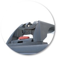 Prorack Silver 2 Bar Aero Flush Bar kit to suit Nissan Terrano Regulus 5dr SUV (1996 - 2003)