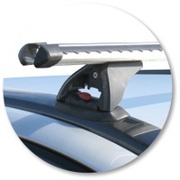 Prorack Silver 2 Bar Heavy Duty Through Bar kit to suit Toyota Caldina 5dr Wagon (2002 - 2007)