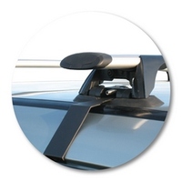 Prorack Silver 2 Bar Aero Through Bar kit to suit Toyota Previa XL 4dr MPV (12/1990 - 1999)