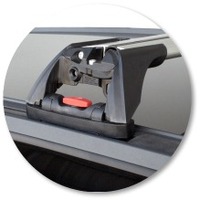 Prorack Silver 2 Bar Aero Flush Bar kit to suit Great Wall X240 5dr SUV (11/2009 - Current)