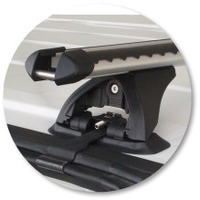 Prorack Black 2 Bar Heavy Duty Through Bar kit to suit Hyundai iMax 5dr MPV (2008 - 2016)