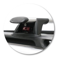 Prorack Silver 2 Bar Aero Through Bar kit to suit Subaru Forester 5dr Wagon (7/1997 - 4/2002)