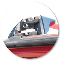 Prorack Silver 2 Bar Aero Flush Bar kit to suit Holden Rodeo Crew Cab 4dr Ute (7/1993 - 1/2003)