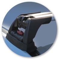 Prorack Black 2 Bar Aero Flush Bar kit to suit Mazda CX-5 5dr SUV (2012 - 1/2017)