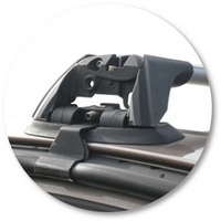 Prorack Silver 2 Bar Aero Flush Bar kit to suit Nissan Pulsar Euro 5dr Hatch (6/2001 - 3/2006)