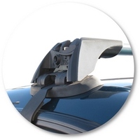 Prorack Silver 2 Bar Aero Flush Bar kit to suit Mitsubishi Diamante 4dr Sedan (7/1996 - 9/2005)